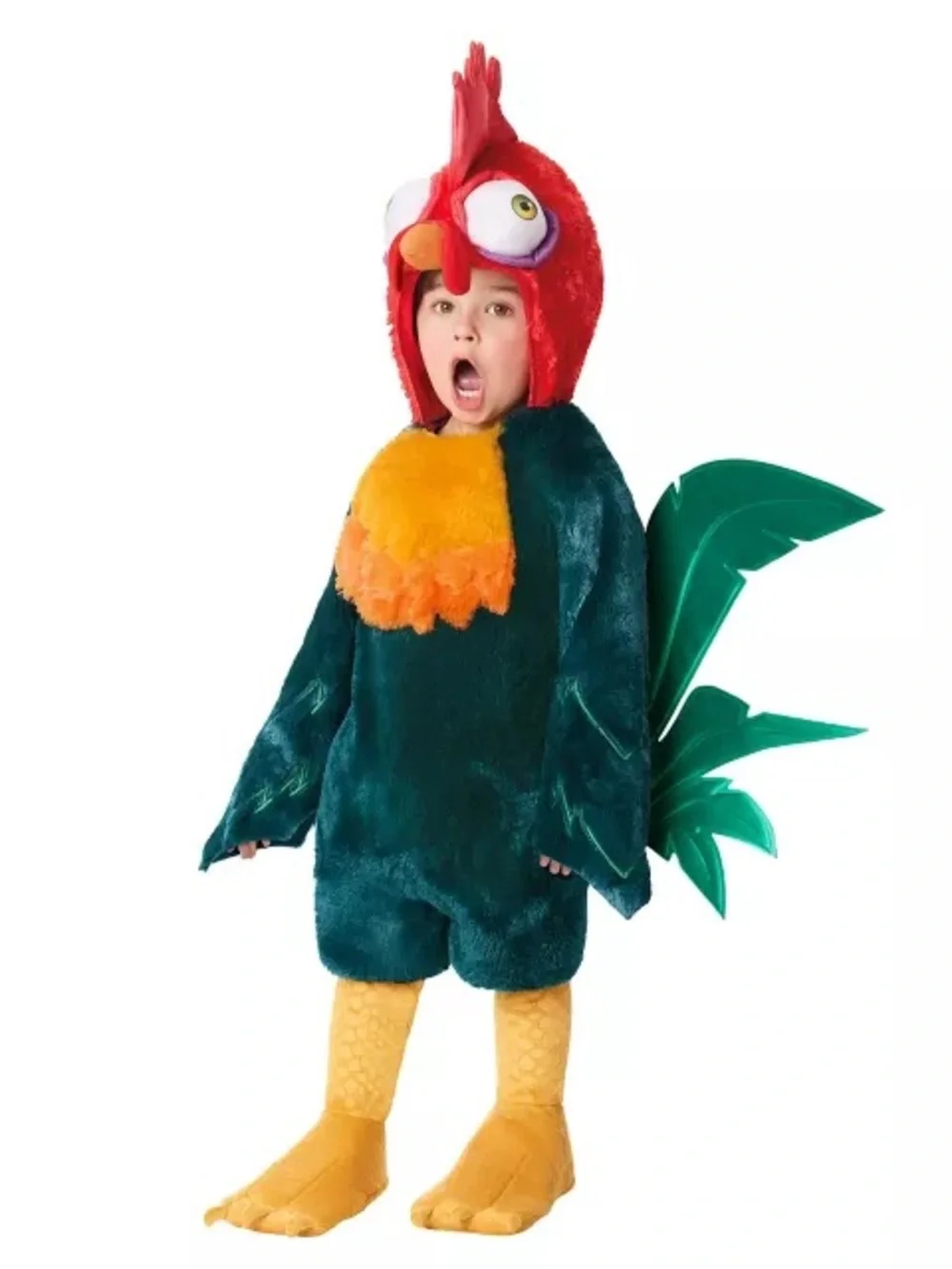 Disney Hei Hei Toddler Costume - Red, Orange, Green & Yellow - Picture 5 of 6